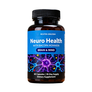 Bổ sung não nootropic không chứa gluten cho bộ nhớ và tập trung hỗ trợ phức hợp nhận thức với bacopa monnieri - Product Image 6