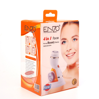 Boîte d'emballage en plastique transparent impression personnalisée boîte d'emballage en plastique PET transparent en PVC avec suspension