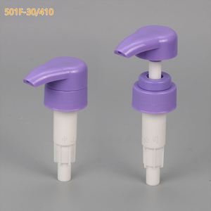 Purple Plastic <b>Pump</b> Head 501F-30/410 <b>Screw</b>-On Refillable for Liquid Soap Bottles Cosmetics - Product Image 1