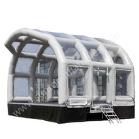 Vente Flash : Housse de Scène Gonflable Transparente Scellée de Qualité Commerciale, Personnalisable, pour Extérieur, Tente de Scène Gonflable
