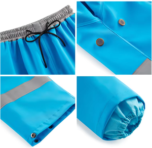 Impermeabile da ciclismo per esterni e pantaloni da pioggia imbottiti Set per adulti da uomo e donna per escursioni e impermeabili - Product Image 6