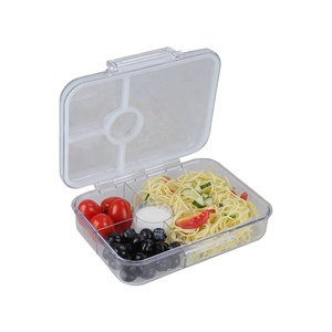Latest design plastic vegetable rectangle transparent storage box & bins
