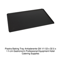 Plaque de cuisson antiadhésive GN 1/1 53 × 32,5 × 1 cm