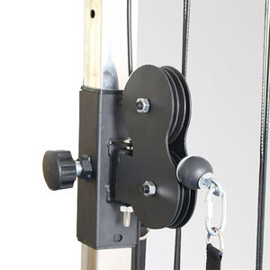 BunnyHi FN001 Sistema a Doppia Puleggia Regolabile, Macchina <span class=keywords><strong>Lat</strong></span> Pulldown a <span class=keywords><strong>Parete</strong></span> per Palestra Domestica, Stazione Cavi a Carico Variabile per Fitness - Product Image 6