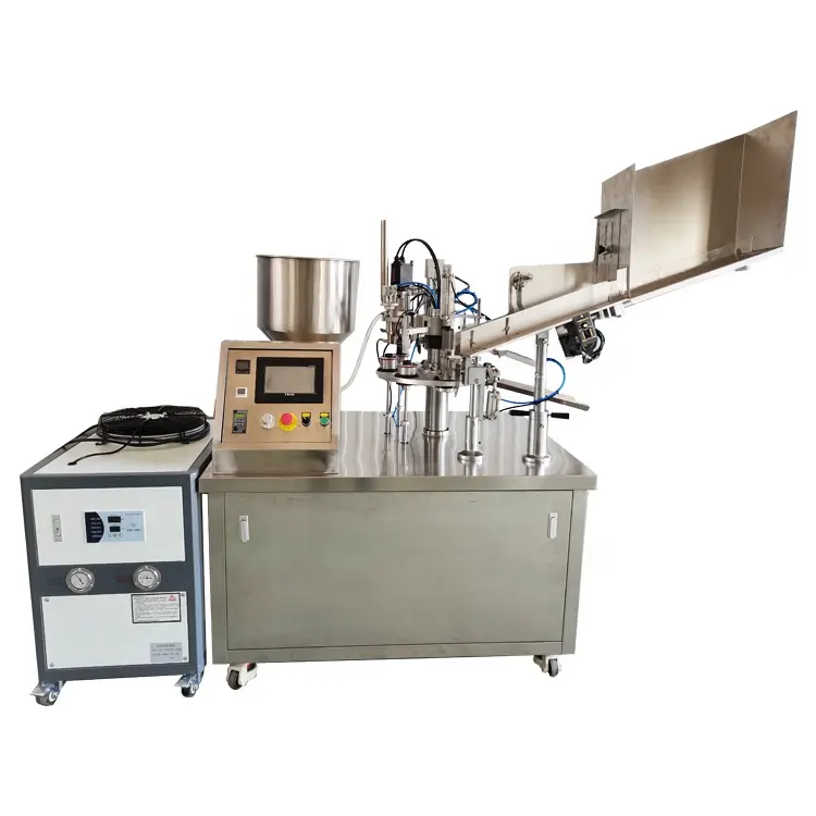 Automatic honey tube filling sealing packing machine fruit jam tube filling sealing machine for sale
