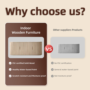 Modern <strong>Office</strong> <strong>Sideboard</strong> Room French Wooden Entryway Furniture Set Luxury Oak <strong>Sideboard</strong> for Rooftop Poolside Furniture - Product Image 3