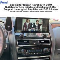 12,3 pulgadas para Nissan patrulla Y62 2014-2019 Infiniti QX80 QX56 auto Radio Multimedia reproductor de Video GPS de navegación Android 10,0