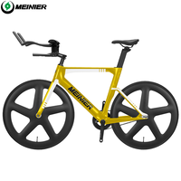 Roues de vélo de piste à frein sur jante pour jantes de 23 mm de largeur, roue en carbone 700c, largeur de ligne de frein de 14 mm, 5 rayons, roues de vélo à pignon fixe
