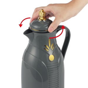 קנקן קפה בקבוק ואקום זכוכית ערבית עיצוב פטנט משלו מכירה חמה 1.0 ליטר צלוחיות ואקום וטרמוסים קנקן תה בקבוק ואקום - Product Image 3