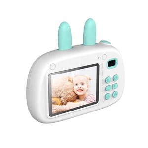 Silikon kaninchen IPS 2,4 zoll 800W Pixel kinder kamera für kinder kamera kinder digital kamera - Product Image 1