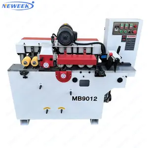 NEWEEK Factory price special shape automatic multiple round wooden stick making wood broom stick round rod milling machine