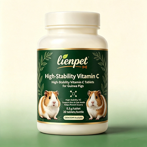 Tabletas de Vitamina C Altamente Estables para Cobayas - Previenen la Escurevía, la Hinchazón de las Articulaciones y la Caída del Pelo, Apoyo Inmunológico, Salud de la Piel y el Pelaje - Product Image 1