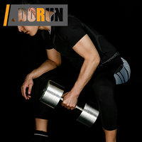 SDH 304 ensemble d'haltères réglables en acier inoxydable, ensembles d'haltères de Fitness antichute et antidérapants