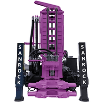 Appareil de forage de puits d'eau multifonctionnel Machine de forage d'eau souterraine Appareil de forage de puits d'eau portable