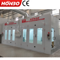 Cabine de peinture robotisée à gaz et électrique pour revêtement en poudre automobile