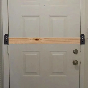 SSR ขายึดโลหะแบบไม่มาตรฐาน ขายึดรูปตัวยู สีดำ ประตูกันลื่น ป้องกันความปลอดภัย ป้องกันการกระแทก ถอดออกได้ - Product Image 6