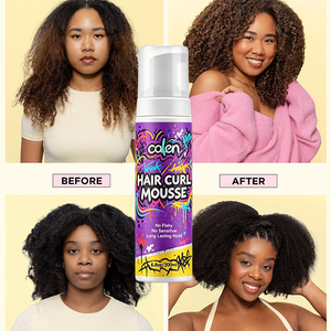 <span class=keywords><strong>Mousse</strong></span> coiffante Luxfume format salon, marque privée, fixation forte, anti-frisottis, hydratante, pour <span class=keywords><strong>boucles</strong></span> et tresses - Product Image 4
