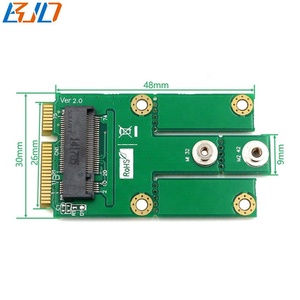 มินิ PCI-<span class=keywords><strong>E</strong></span> mpcie อินเตอร์เฟซเพื่อ M.2 NGFF B-Key โมดูลไร้สายอะแดปเตอร์1ช่องซิมการ์ดสำหรับโมเด็ม3G 4G LTE WWAN - Product Image 2