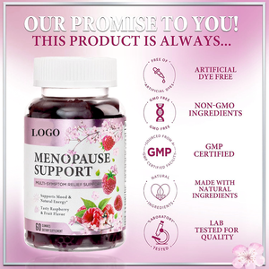 הטוב ביותר גיל המעבר הקלה gummies בריאות תוסף מרכיבים צמחיים pms הקלה מינון גאמא סוכריות טופס בני נוער - Product Image 4