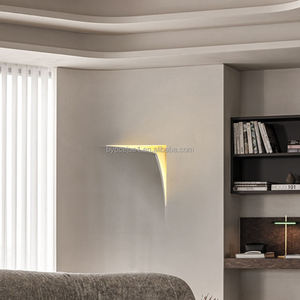 Lámpara de <span class=keywords><strong>Techo</strong></span> LED Cuadrada Oculta, Decorativa, Empotrada en Yeso, para Sala de Estar, Decoración del Hogar - Product Image 3