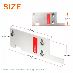 Generator Circuit Breakers 150 200 Amp Breaker Panel 3 1/4-4 Inches Spacing Between Main And Branch Interlocking Circuit Breaker - Product Image 2