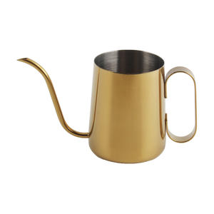 Tetera de Acero Inoxidable de 250 ml/350 ml, Cafetera de Goteo, Boquilla de Cuello de Cisne, Tetera con Boquilla Larga - Product Image 1