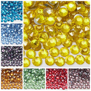 Стразы Selina Crystal Starry Skies Series, экологичные, круглые, без термофиксации, для дизайна ногтей, сценического макияжа, поделок своими руками - Product Image 1