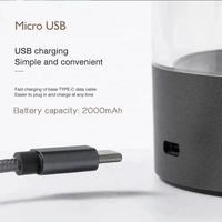 Lampe de bureau à batterie d'aspiration magnétique Quantum Floating LED Night Light à réglage tactile pour chambre à coucher à usage domestique