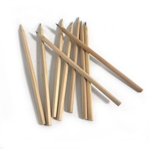 Nuevo Lote de Papelería al por Mayor, Lápiz Triangular de Madera Natural de 7 Pulgadas HB con Impresión de Logotipo Personalizado - Product Image 1