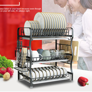 Escurridor de platos de pared Original nuevo, escurridor de platos de cocina independiente, escurridor de vajilla - Product Image 6