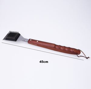 Hot bán 17-Piece BBQ Set với tay cầm bằng gỗ bao gồm cả kim loại xiên GẬY KẸP mô hình thép không gỉ PP thuận tiện trường hợp - Product Image 4