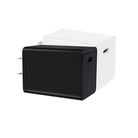 Chargeur rapide GaN 45W avec port Type-C PD 3.0 pour ordinateur portable et écouteurs, certifié ETL/FCC, design écologique