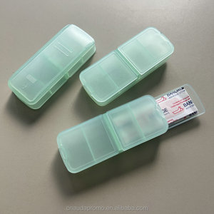 Promotional Gift Transparent Pill Box and Bandage Box with Custom Logo