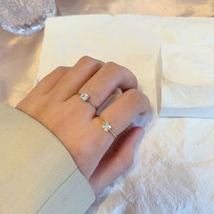 Dylam Fashion Minimalist 925 Silver <b>Rings</b> Couple Simple <b>Cz</b> 5a Fine Wedding <b>Rings</b> Modern Design Engagement Joint <b>Rings</b> for Women - Product Image 3