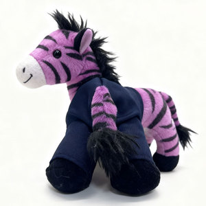 Kích Thước Tùy Chỉnh Thú Nhồi Bông Màu Hồng Ngựa Vằn Động Vật Đồ Chơi Sang Trọng PP Bông Tùy Chỉnh Đồ Chơi Sang Trọng Nhà Sản Xuất Cho Tổ Chức Sự Kiện Trang Trí - Product Image 3