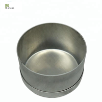 Boîtes de mesure pour échantillons de sol, boîte en aluminium gratuite pour la mesure de l'humidité, boîte de pesage pour laboratoire