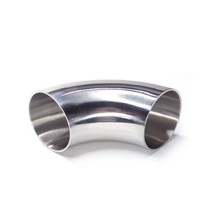 ข้อต่อท่อเชื่อมแบบข้อศอก 90 องศา ผลิตจากสแตนเลส Wensen 304/316 ขัดเงาแบบกระจก เชื่อมแบบบัตต์เวลด์ - Product Image 4