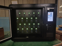 Armoire de gestion des clés intelligente RFID avec fonction de suivi des clés en temps réel, armoire de gestion des clés pour véhicules d'entreprise