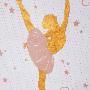 JEYCO Túi Tote Vải Cotton Khiêu Vũ Hình Ba Lê Màu Vàng In Khuyến Mại Túi Du Lịch Túi Tote Vải Bố Màu Đỏ Tái Sử Dụng - Product Image 4