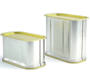 Boîtes de conserve vides pour la mise en conserve de viande (bœuf, porc, poulet), emballage pour en-cas et sandwichs - Product Image 1