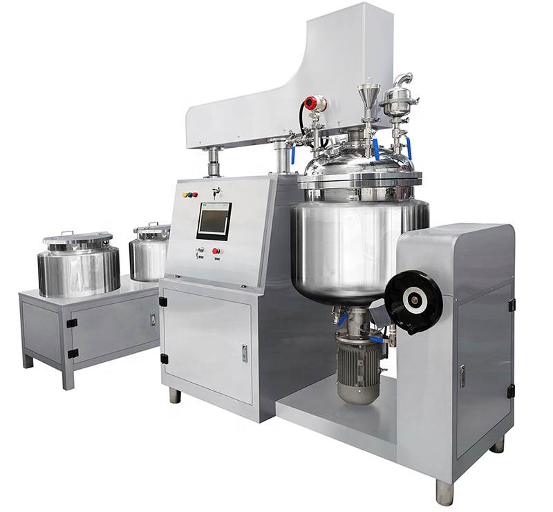 Cosmetic body cream vacuum mixer machine homogenizer emulsifier