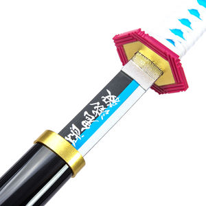 Épées harry potter en bois, jouets inspiré du personnage de manga sheng-hu, Demon Slayer, <span class=keywords><strong>Tomioka</strong></span>, Giyuu, <span class=keywords><strong>katana</strong></span> - Product Image 2