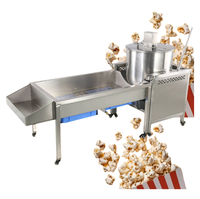 Machine à Popcorn Professionnelle à Haute Efficacité pour Caramel et Soufflés de Maïs, Idéale pour les Stands de Snacks et Petites Boutiques - Vente Flash 3min/Pot