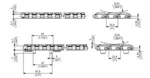 โซ่พลาสติกแบบมีฟัน 1600-FT-FTDP-SGS Super Grip - Product Image 2