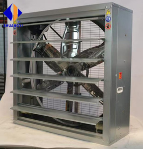 Ventilador de Extracción de Pared de Presión Negativa de 54 Pulgadas (1380 mm), 42000 m³/h, Ventilador de Ventilación de Alta Eficiencia para Granjas Avícolas y Establos - Product Image 3