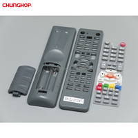 Kits SKD de télécommandes en plastique moulées par injection automatique personnalisées
