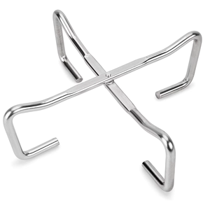 Support de wok portable, durable, imperméable, toutes saisons, pour la cuisine en plein air, support de couvercle de cocotte pliable 4-en-1 en fonte pour le <span class=keywords><strong>camping</strong></span> - Product Image 4