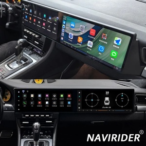เครื่องเล่นวิดีโอมัลติมีเดียจอคู่ขนาด 12.3 นิ้ว สำหรับรถยนต์ 911 (991) ปี 2012-2018 ระบบ Android 15 วิทยุติดรถยนต์พร้อมระบบนำทาง GPS 4G CarPlay ช่องเสียบ USB 1 - Product Image 1