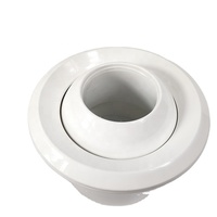 Diffuseur de plafond rond pour système de climatisation HVAC, conduit d'aération, buse de jet, diffuseur à œil de bœuf