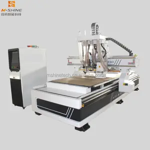 Lamello dedicated CNC cutting machine atc cnc router Invisible parts of panel furniture atc wood cnc router